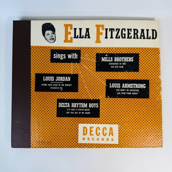 Ella Fitzgerald Sings With Mills Brothers Louis Jordan Louis Armstrong